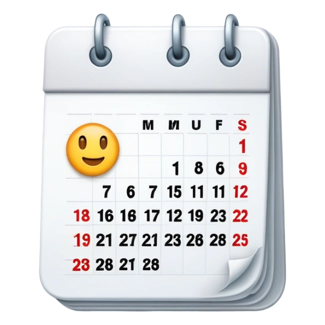 a calendar of first weekend of april sticker