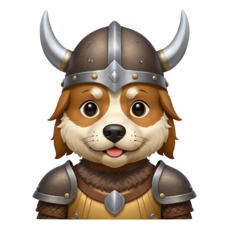 viking dog sticker