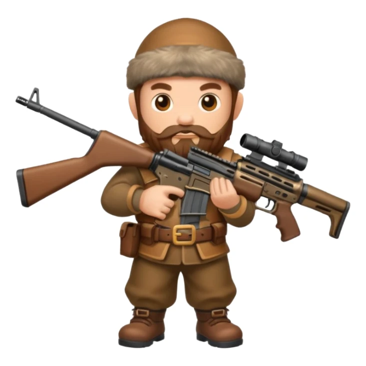 Call of duty dwarf ar-15 sticker