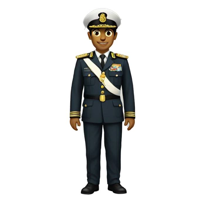 egyptian officer millitary 1970 sticker