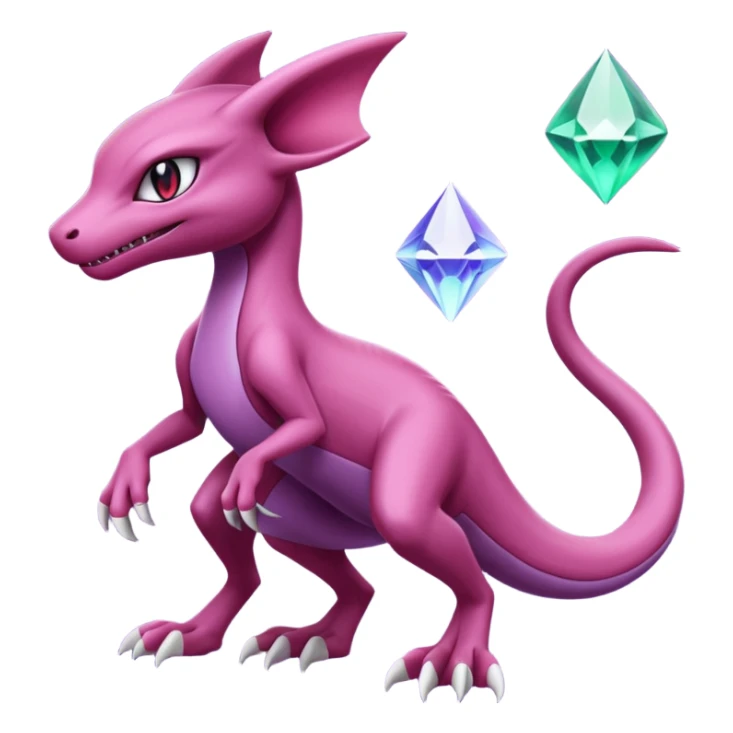 Genesect-Salazzle-Sableye-Mewtwo-Mew-fusion sticker