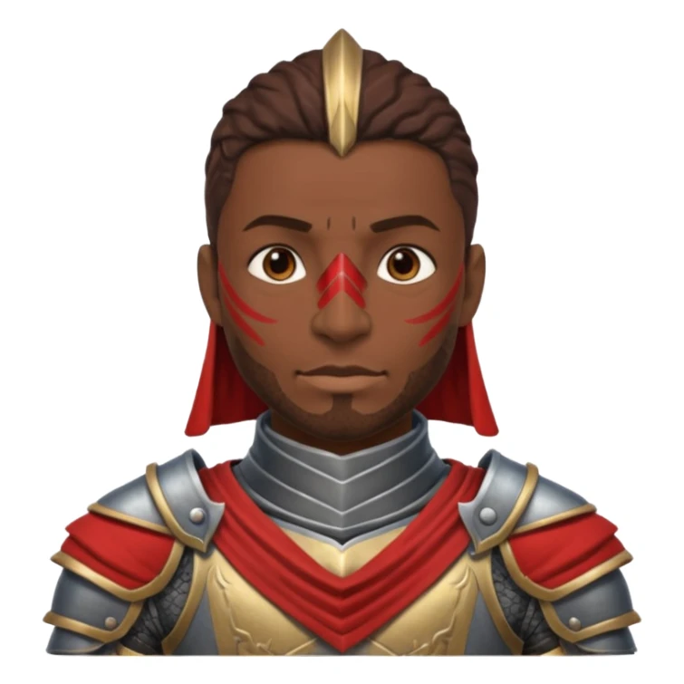 ESO male redguard warrior sticker