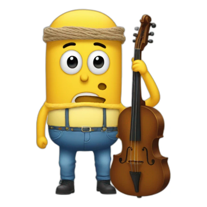 Bob l'éponge en string sticker