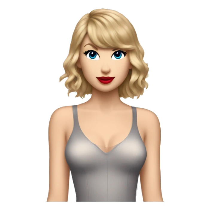 taylor swift in lover bodysuit sticker