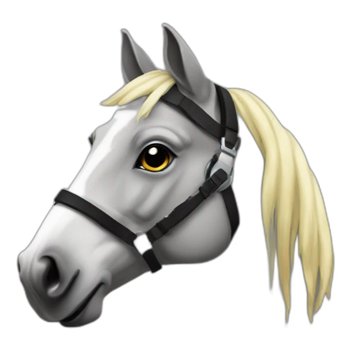 Dj horse sticker