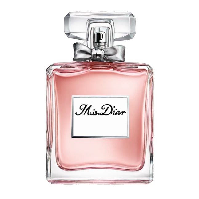 Miss dior perfume sticker