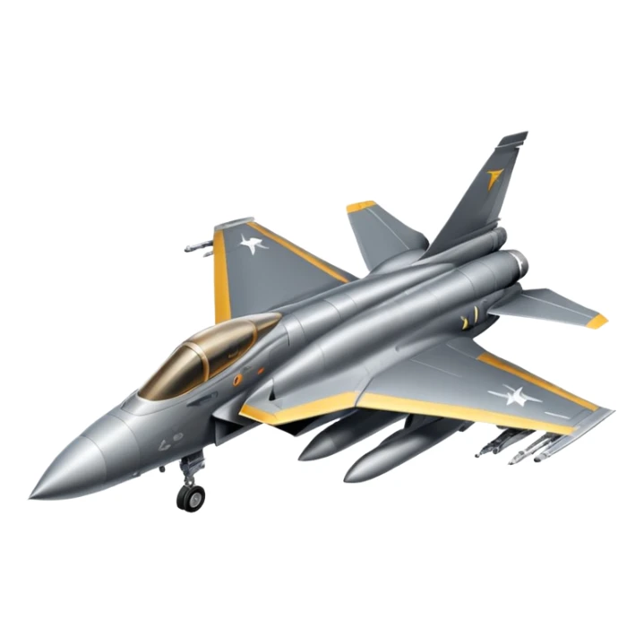 create a very realistic American fighter jet sticker