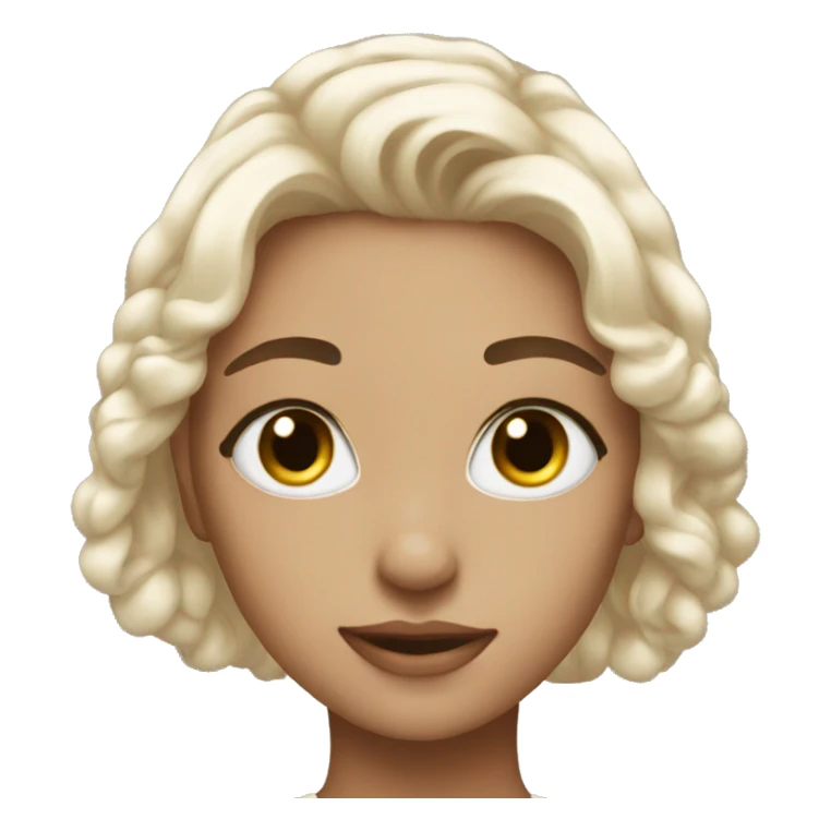 Aesthetic clean girl sticker