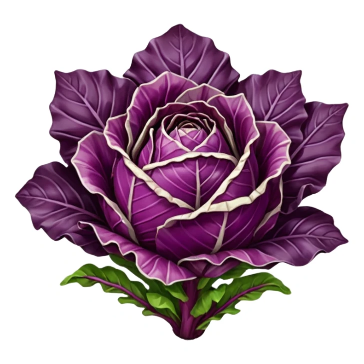 vitlof radicchio sticker