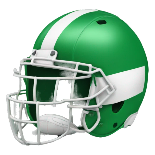 Green football sticker