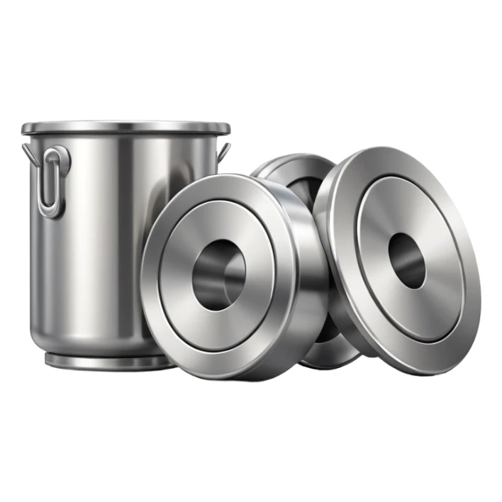 stainless steel montage industrial design sticker