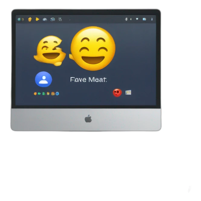 google page open in computer monitor sticker