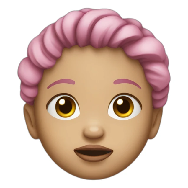 Broken doll baby sticker