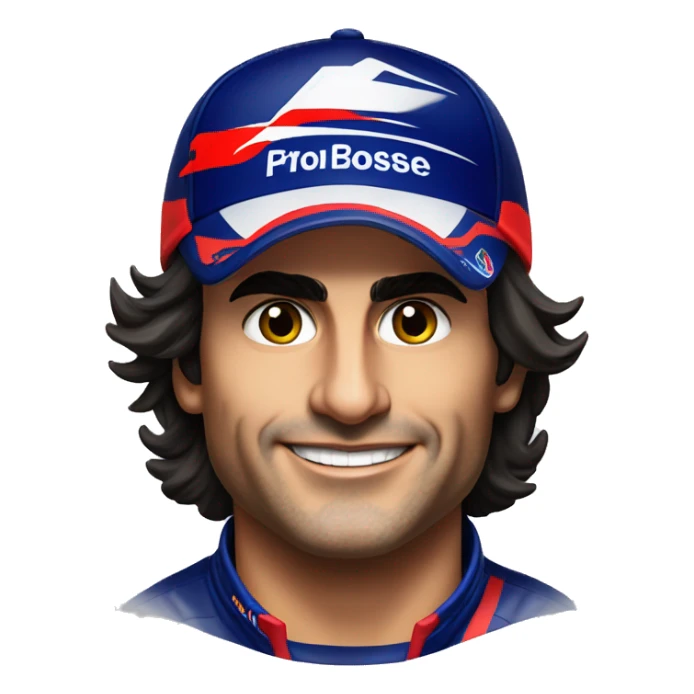 Carlos Sainz in Toro Rosso sticker