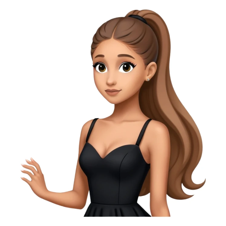 Ariana grande going into the wicked set  sticker