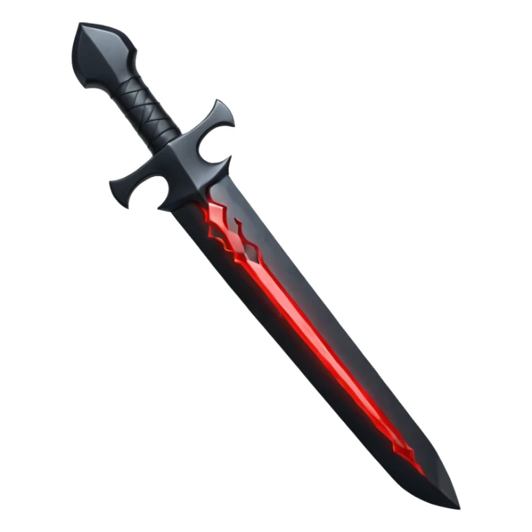 iOS emoji, dark fantasy dagger, obsidian blade, runes, blood drop, clean render, minimalismiOS emoji, dark fantasy dagger, obsidian blade, runes, blood drop, clean render, minimalism sticker
