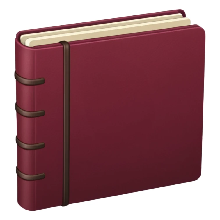 cuaderno color vinotino sticker