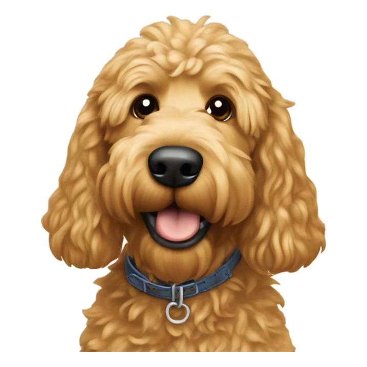 Redneck  country golden doodle  sticker