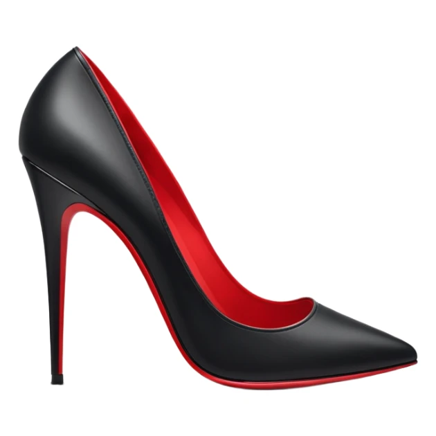 Nike red bottom high heals sticker