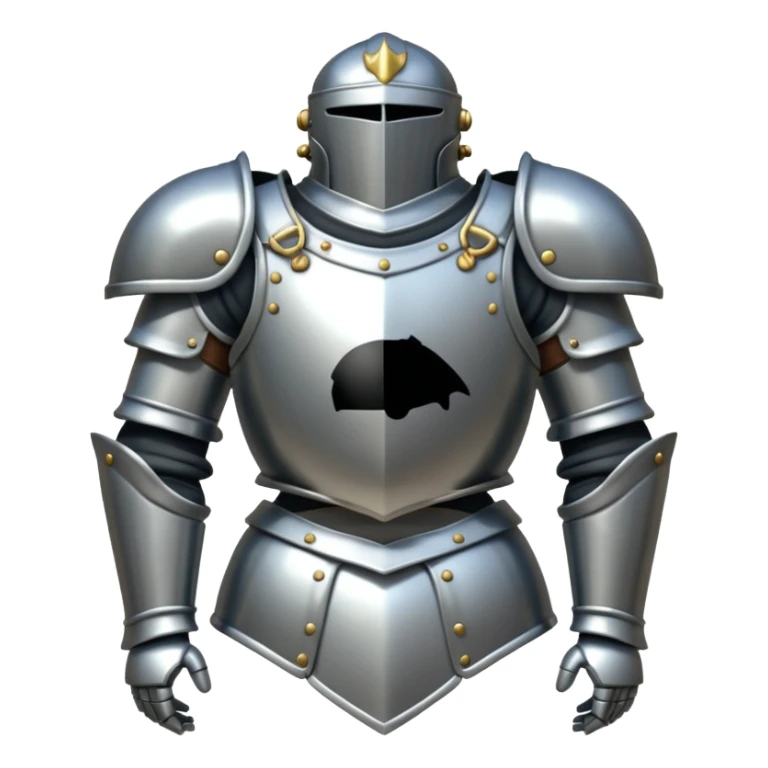 Suit of Armor on display  sticker