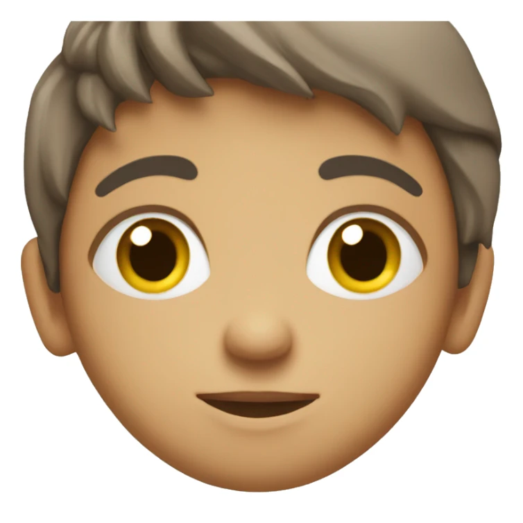 A boy with a star of david on him sticker