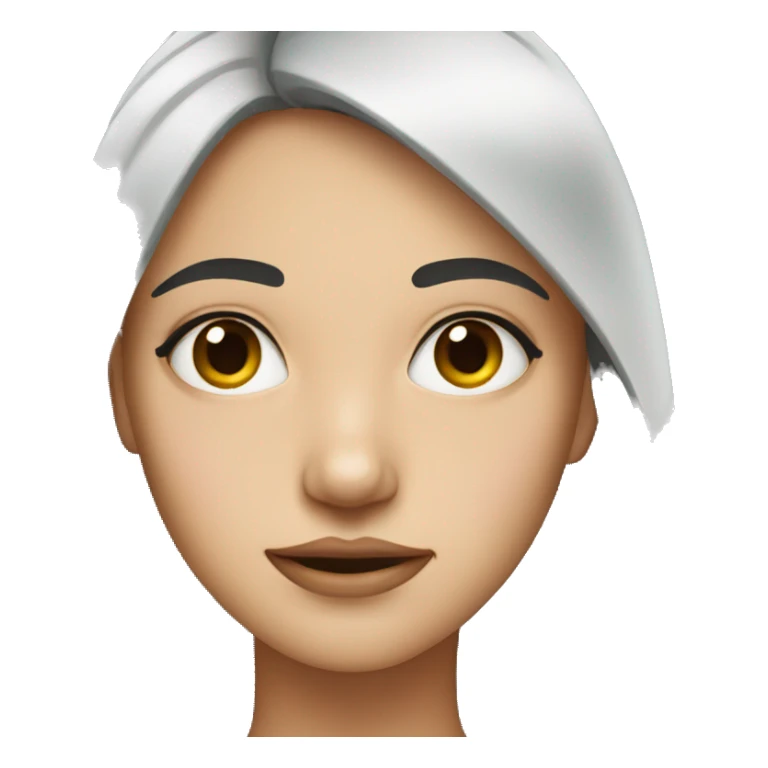 girl with dark circles sticker