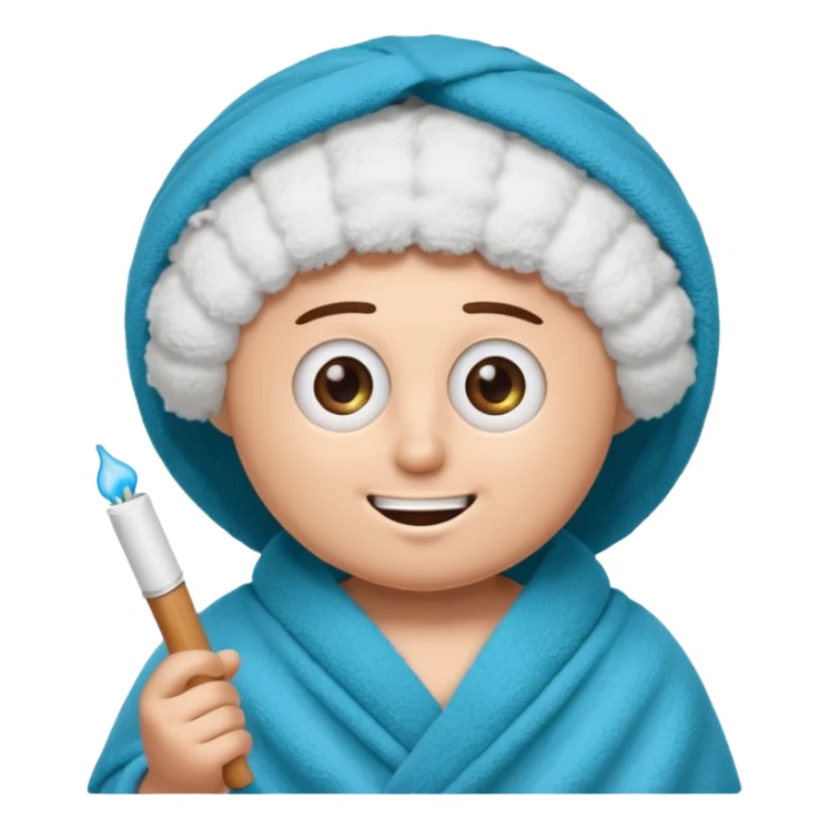 Un emoji que sea del personaje toallin sticker