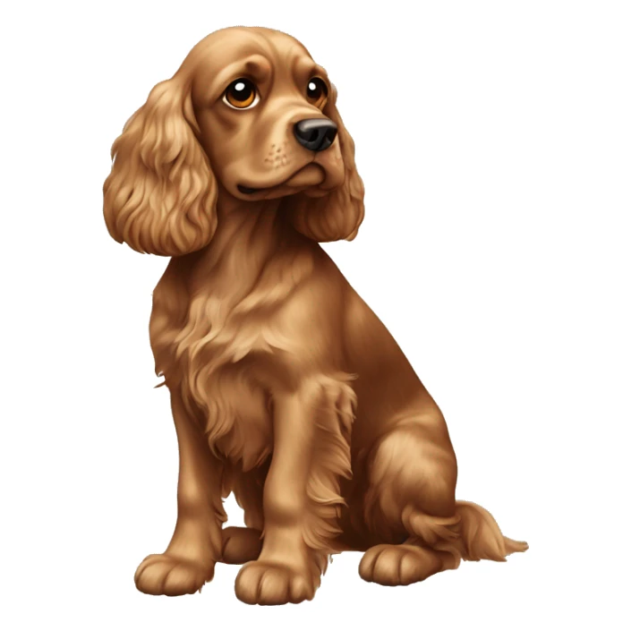 cocker spaniel sticker
