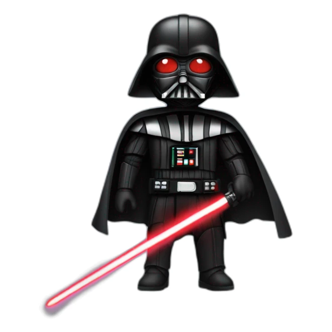 Dark vador qui fait ds claquettes sticker