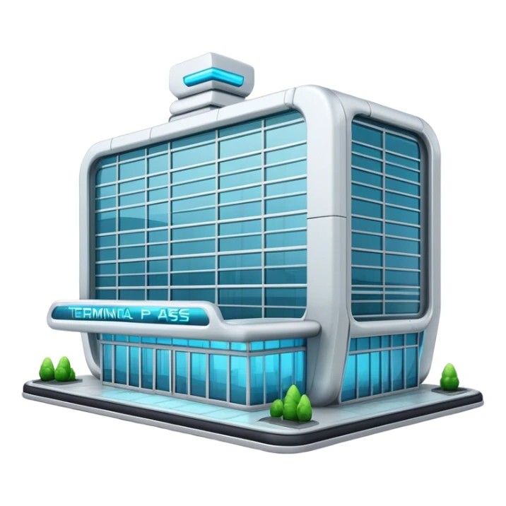 Terminal Pass Office - company AAM Systems, Russia sticker