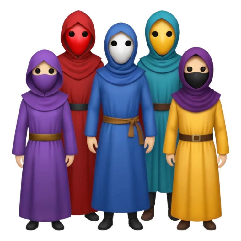 create an emoji for a group of actors with no face sticker
