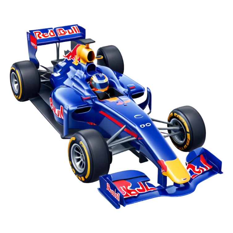 redbull f1 car sticker
