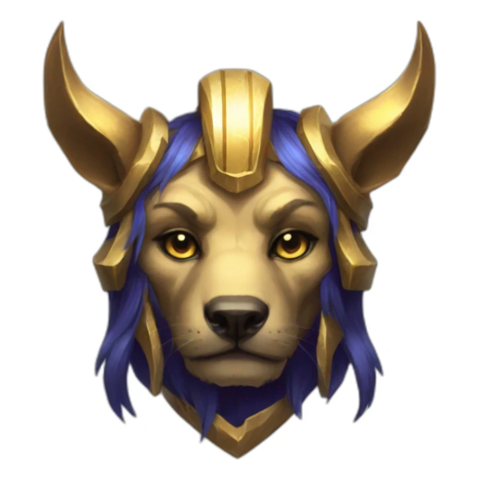Nasus League of legend sticker