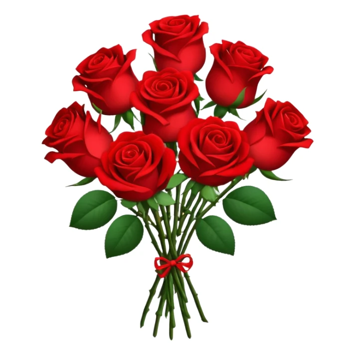 bouquet of roses sticker
