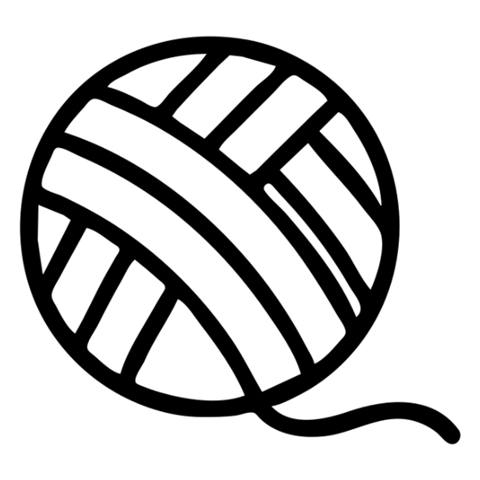 клубок минимализм sticker