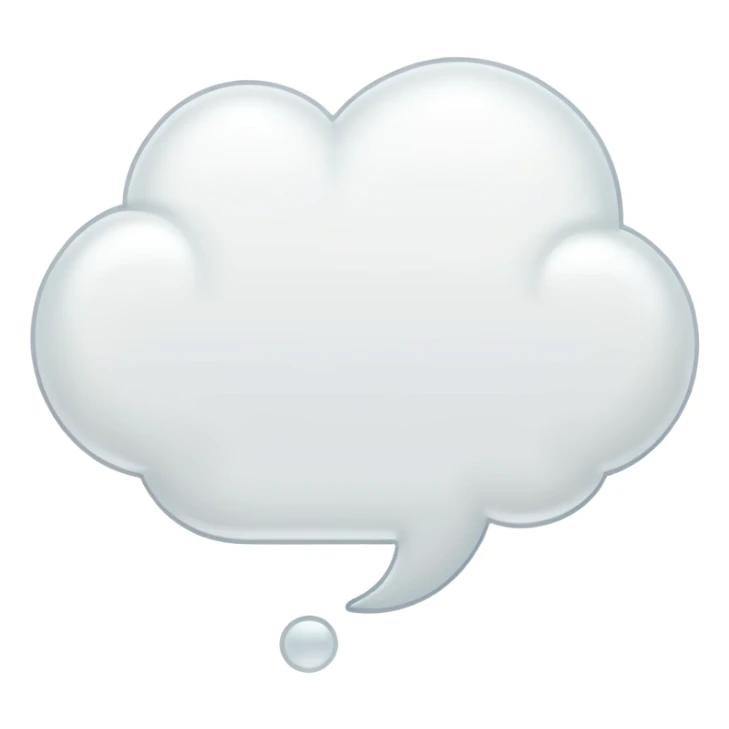 so i want to show a context sentence "what do you think"
 sticker