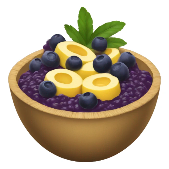 Açai bowl sticker