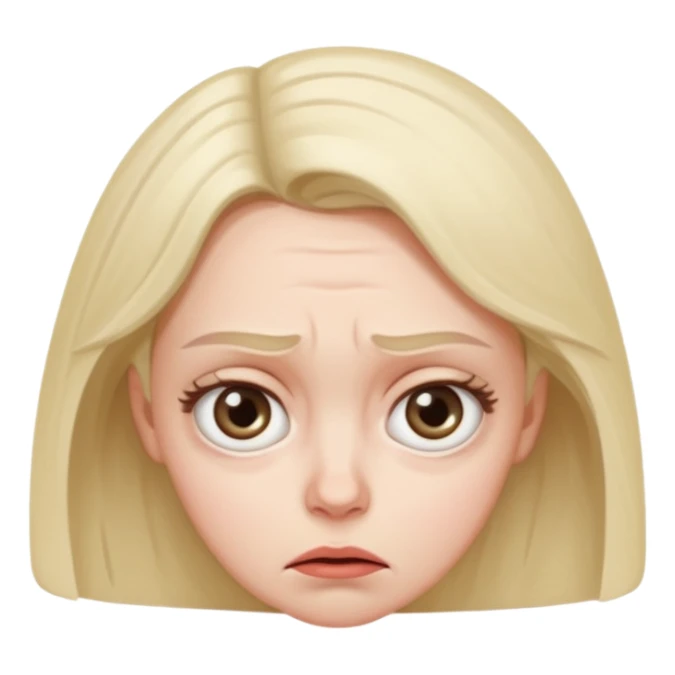  confused and weirided out woman sticker