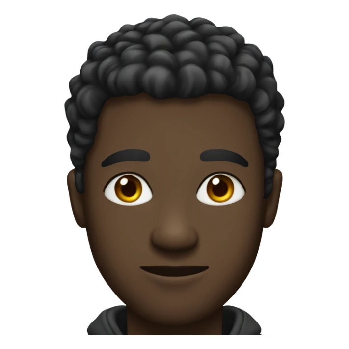 blue eyed black man sticker