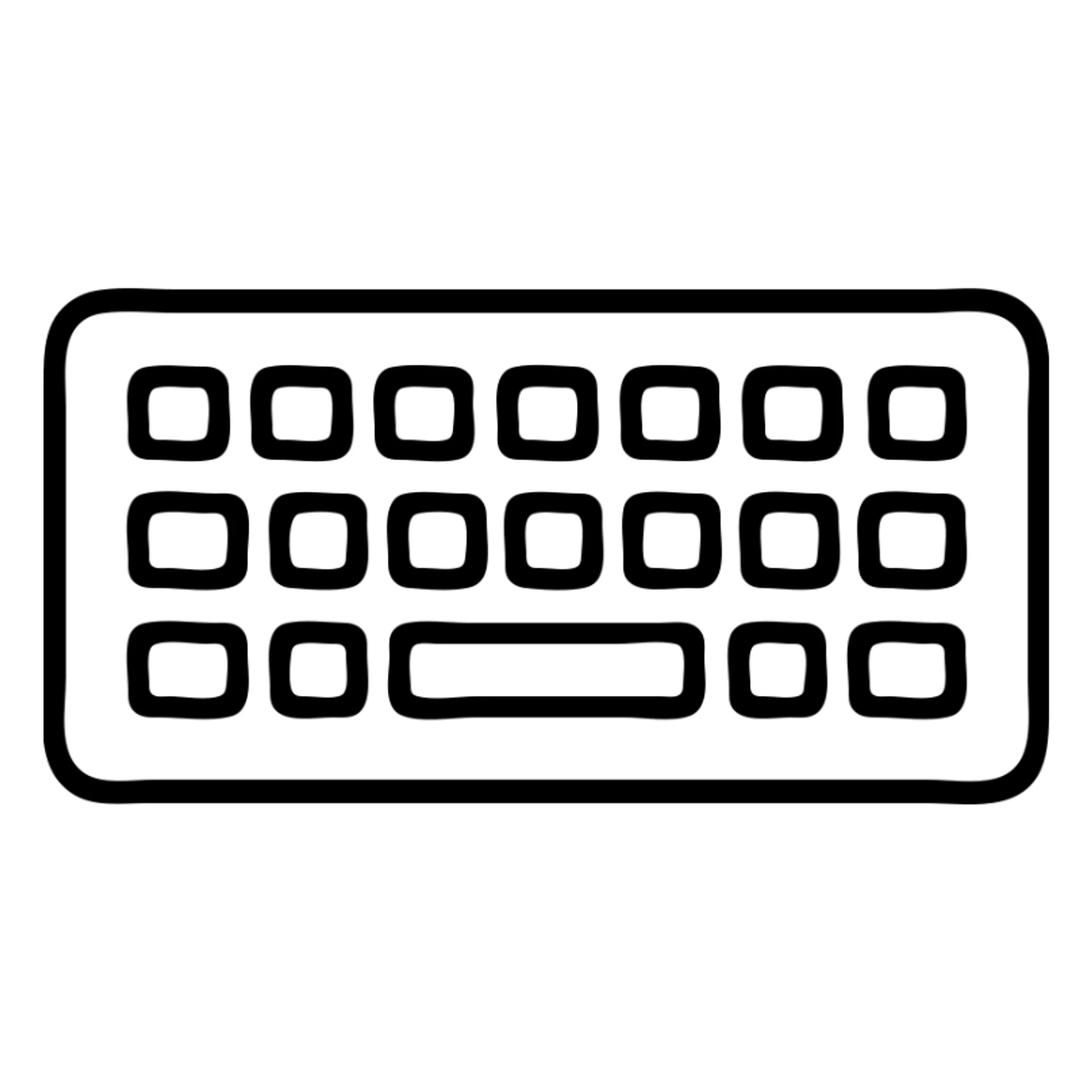 computer keyboard sticker