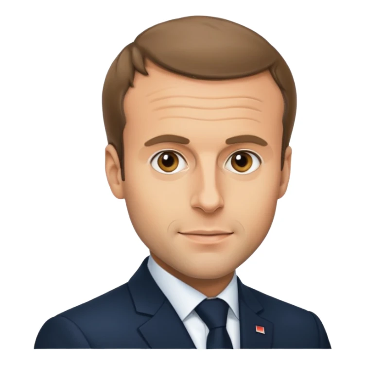 Macron sticker