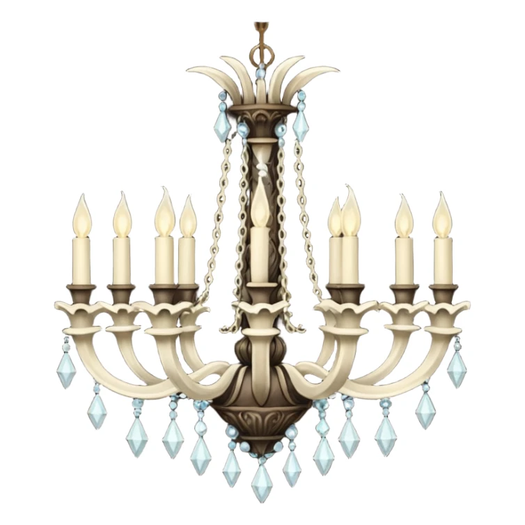 Dragonbone chandelier sticker