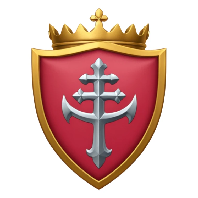 brasão sangrando medieval rosa de sangue vermelha sticker