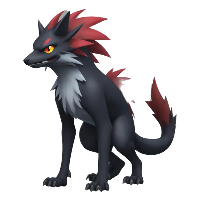 Nargacuga-Litten-Zoroark full body sticker
