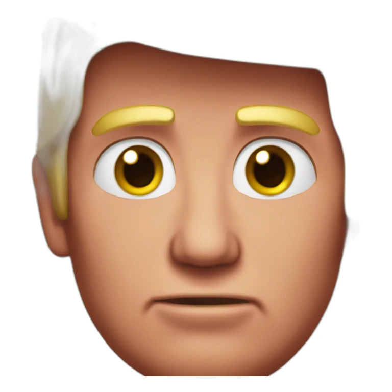 donald trump red skin sticker