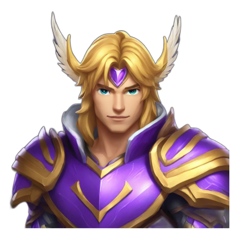 Taric riding anivia league of legends sticker