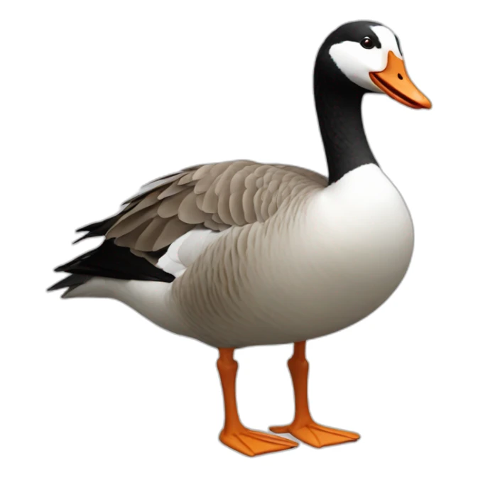 Laughing Goose sticker
