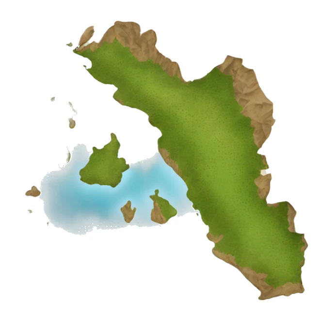 Map image of The carribean  sticker