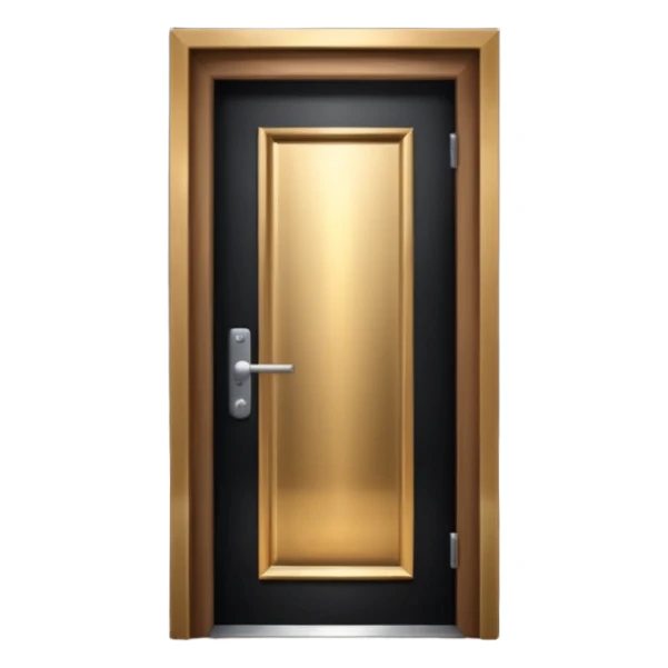 hotel room door modern hallway with spotlight up sticker