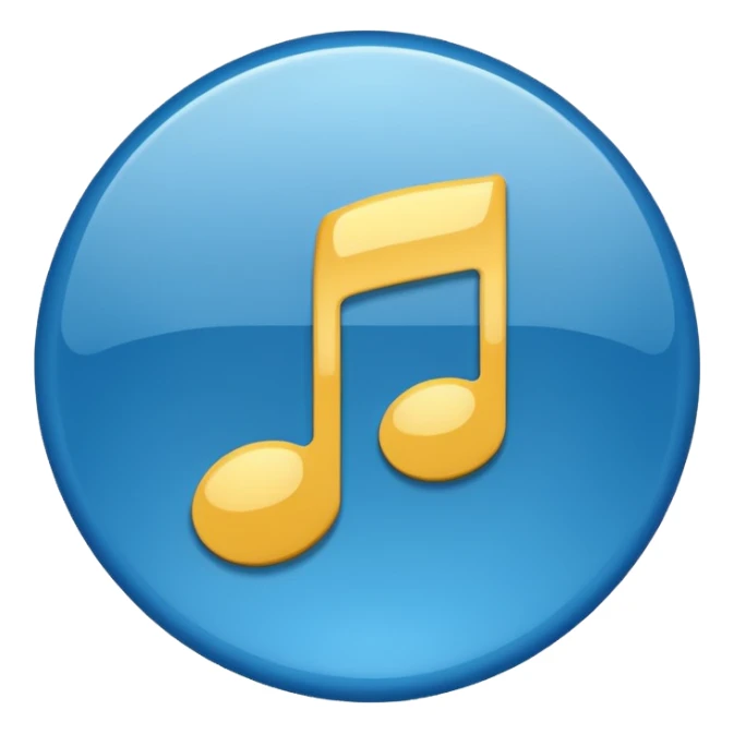 i want to create pack for discord bot music button for emoji color blue sticker